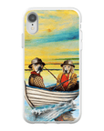 'Los Pescadores' Funda personalizada para teléfono con 2 mascotas