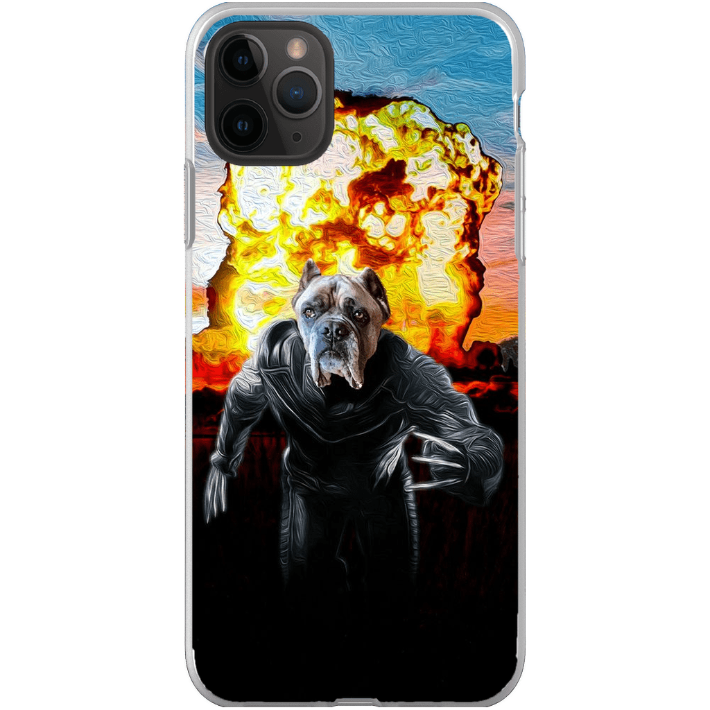 Funda para teléfono personalizada &#39;Perro Wolverine&#39;