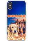 Funda para teléfono personalizada 'Doggos Of Chicago'