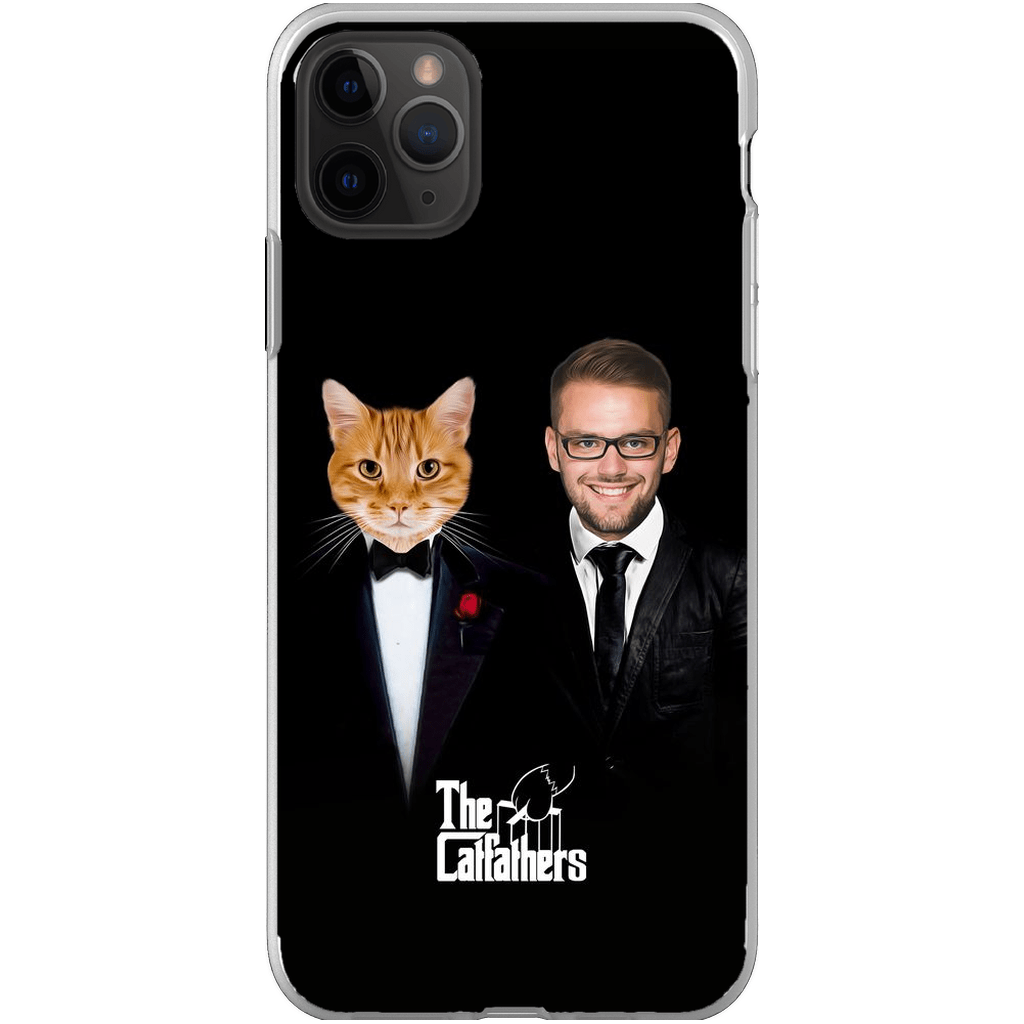 Funda para móvil personalizada &#39;Los Padres Gatos&#39;