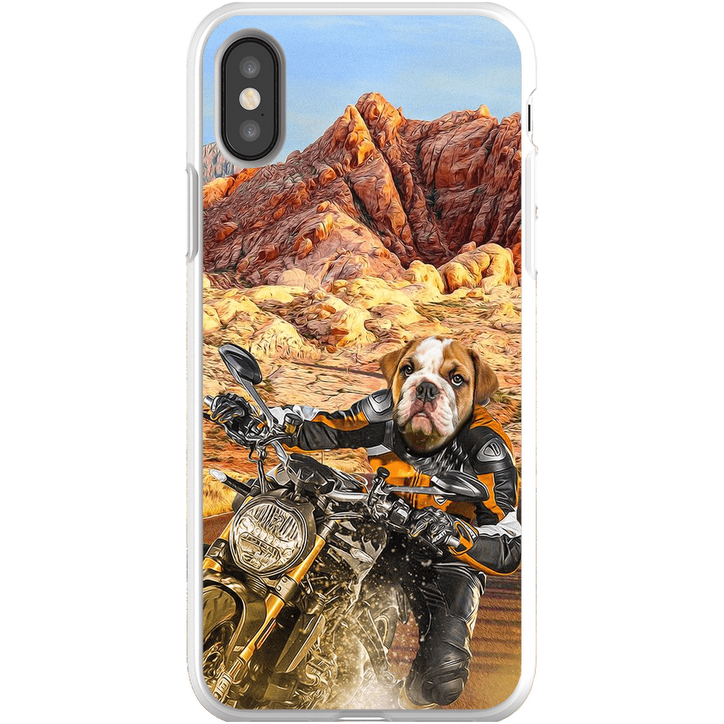 Funda para móvil personalizada &#39;Dogati Rider&#39;