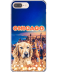 Funda para teléfono personalizada 'Doggos Of Chicago'