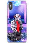 Funda para móvil personalizada 'El DJ masculino'