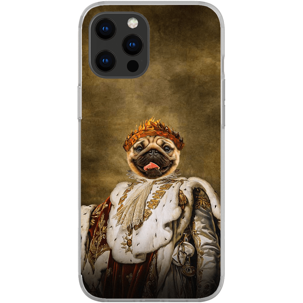 Funda para móvil personalizada &#39;El Rey Blep&#39;