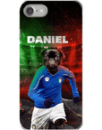 Funda para móvil personalizada 'Italia Doggos Soccer'