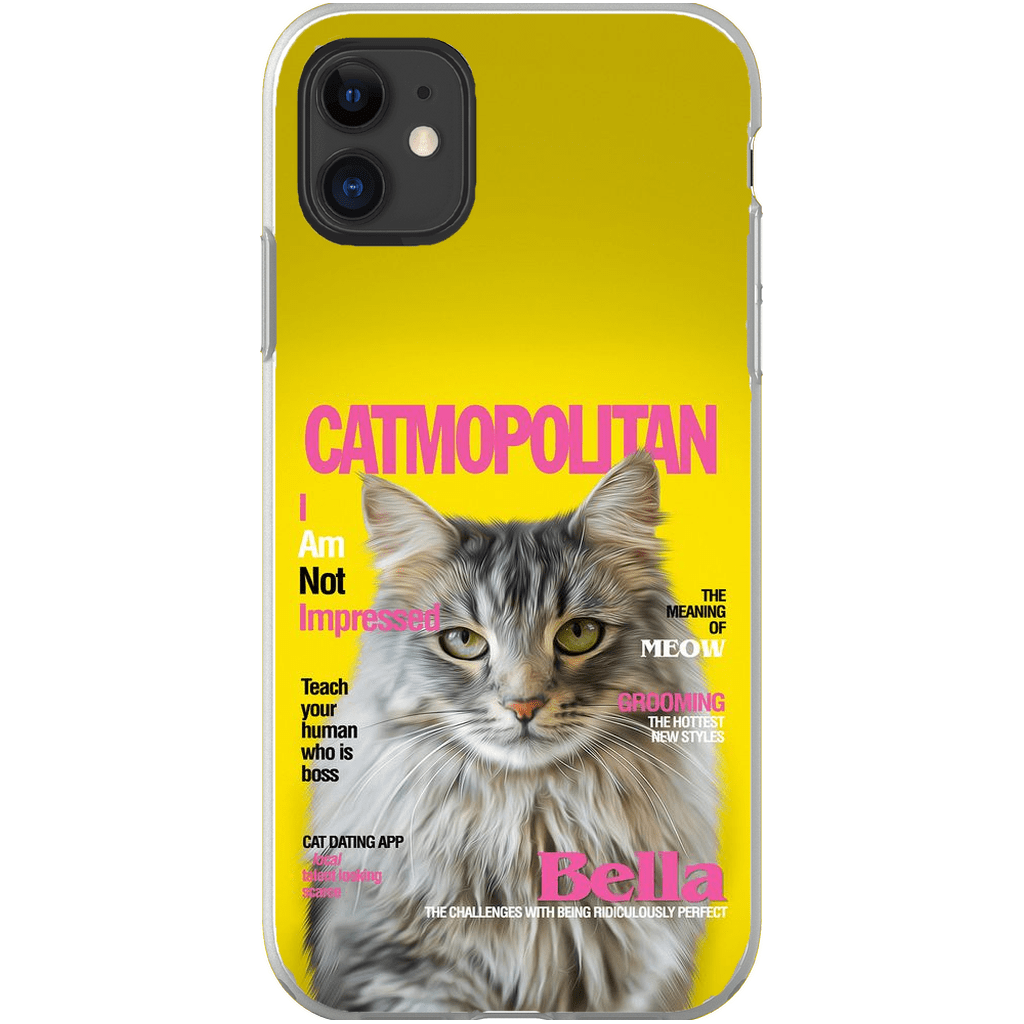 Funda para móvil personalizada &#39;Catmopolitan&#39;