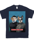 'Trailer Park Dogs 1' Camiseta personalizada para 2 mascotas