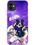 Funda para teléfono personalizada 'Louisiana State Doggos'