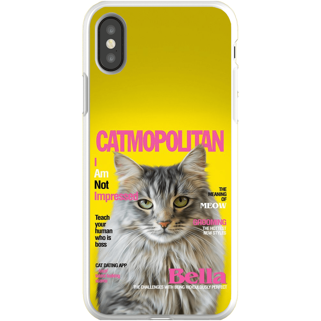 Funda para móvil personalizada &#39;Catmopolitan&#39;