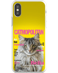 Funda para móvil personalizada 'Catmopolitan'