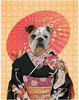 Puzzle personalizado para mascotas 'Memorias de Doggeisha'