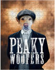 Rompecabezas personalizado para mascotas 'Peaky Woofers'