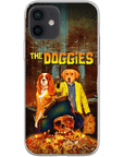 Funda personalizada para teléfono con 2 mascotas 'The Doggies'