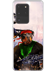 Funda para teléfono personalizada 'Rambo Doggo'