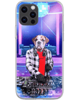 Funda para móvil personalizada 'El DJ masculino'