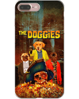 'The Doggies' Funda personalizada para teléfono con 3 mascotas