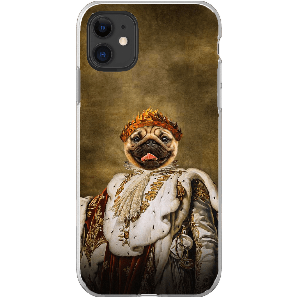 Funda para móvil personalizada &#39;El Rey Blep&#39;