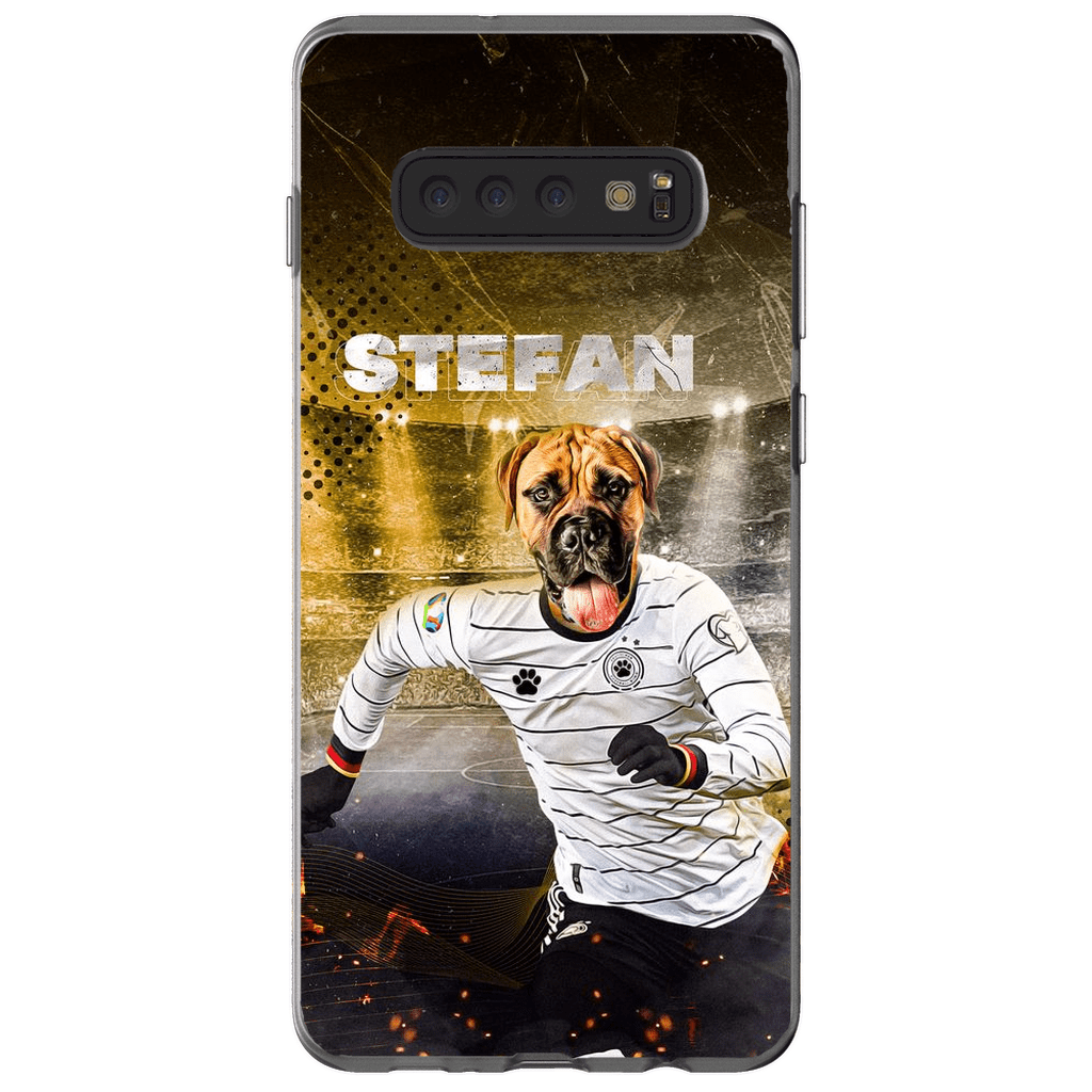 Funda para móvil personalizada &#39;Alemania Doggos Soccer&#39;