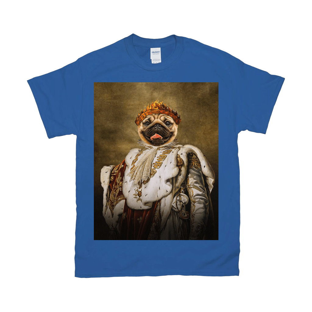 Camiseta personalizada para mascotas &#39;The King Blep&#39; 