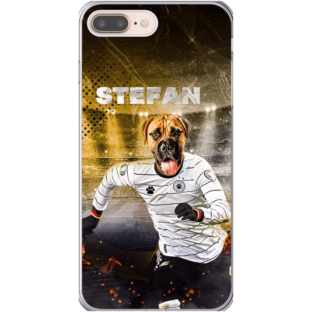 Funda para móvil personalizada &#39;Alemania Doggos Soccer&#39;