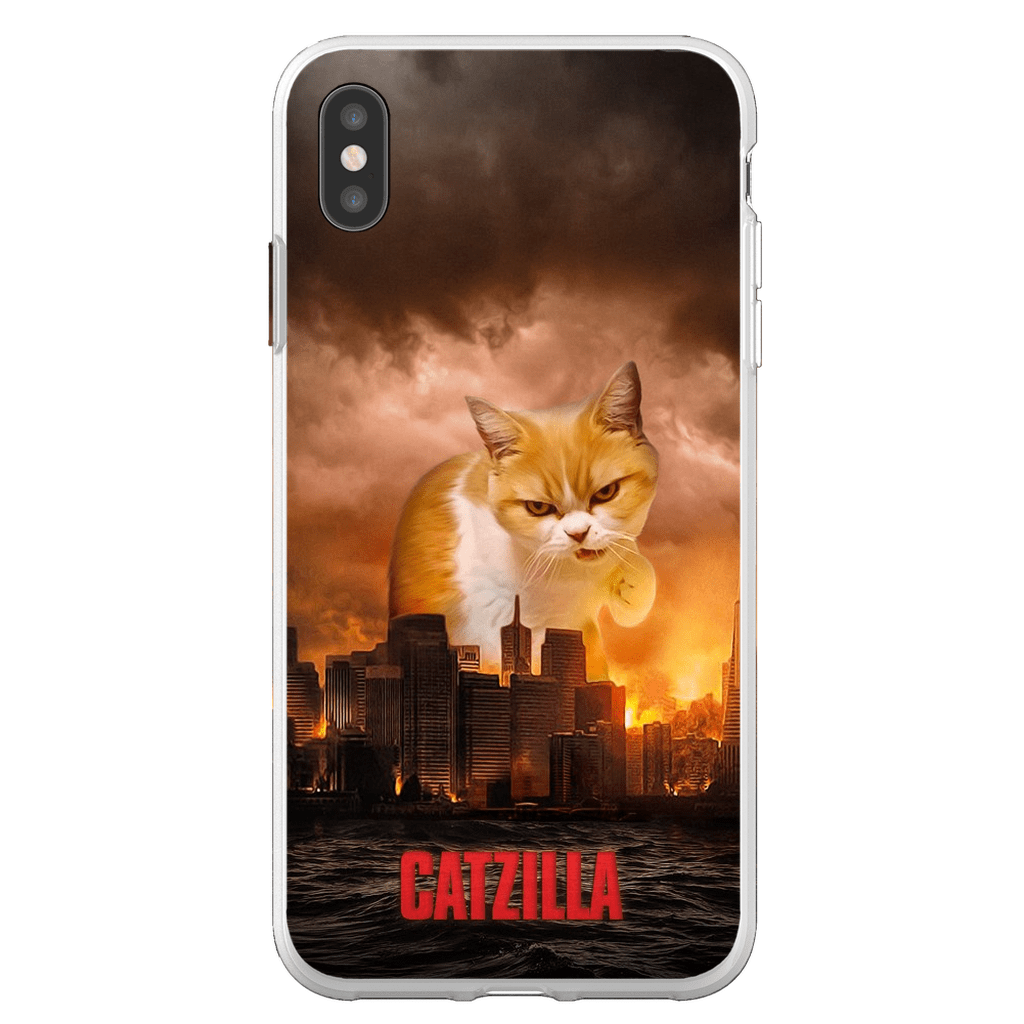 Funda para móvil personalizada &#39;Catzilla&#39;