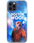 'Dr. Funda de teléfono personalizada Woof (masculino)