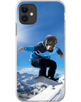 Funda para móvil personalizada 'El snowboarder'