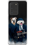 Funda personalizada para teléfono con 2 mascotas 'AC/Doggos'