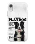 Funda para teléfono personalizada 'Playdog'