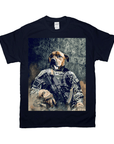 Camiseta personalizada para mascotas 'The Army Veteran'