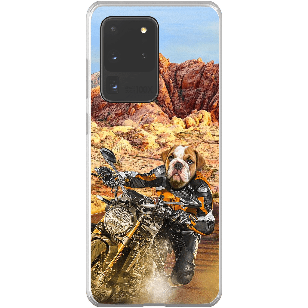 Funda para móvil personalizada &#39;Dogati Rider&#39;