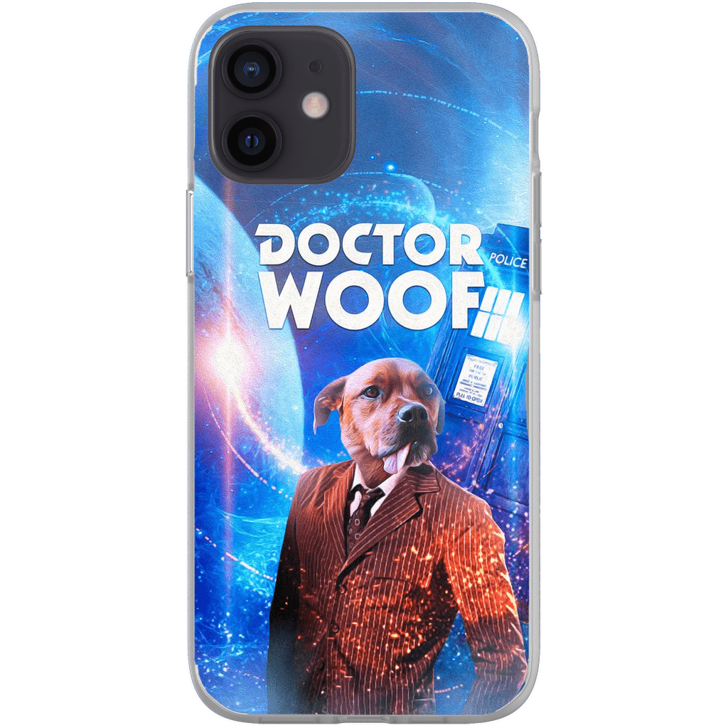 &#39;Dr. Funda de teléfono personalizada Woof (masculino)