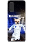 Funda para teléfono personalizada 'England Doggos Soccer'