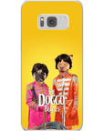 Funda personalizada para teléfono con 2 mascotas 'The Doggo Beatles'