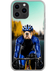 Funda para móvil personalizada 'El ciclista'