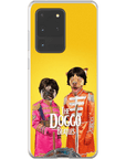 Funda personalizada para teléfono con 2 mascotas 'The Doggo Beatles'