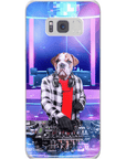 Funda para móvil personalizada 'El DJ masculino'