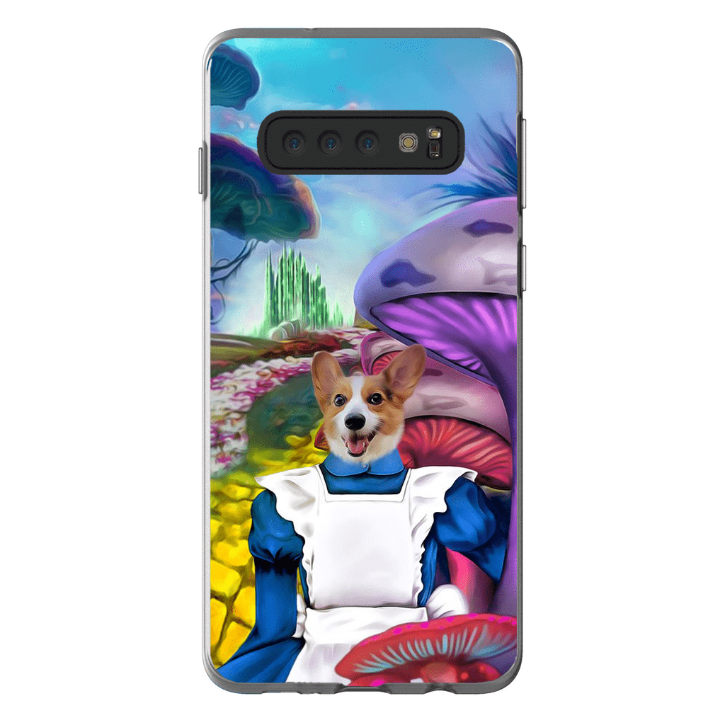 Funda para móvil personalizada &#39;Alicia en Doggoland&#39;