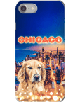 Funda para teléfono personalizada 'Doggos Of Chicago'