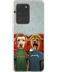 Funda personalizada para teléfono con 2 mascotas 'Beavis y Buttsniffer'