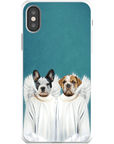 Funda para teléfono con mascotas personalizadas '2 Ángeles'