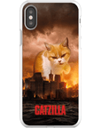 Funda para móvil personalizada 'Catzilla'