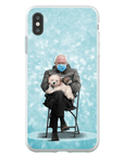 Funda para móvil personalizada 'Bernard y su mascota'