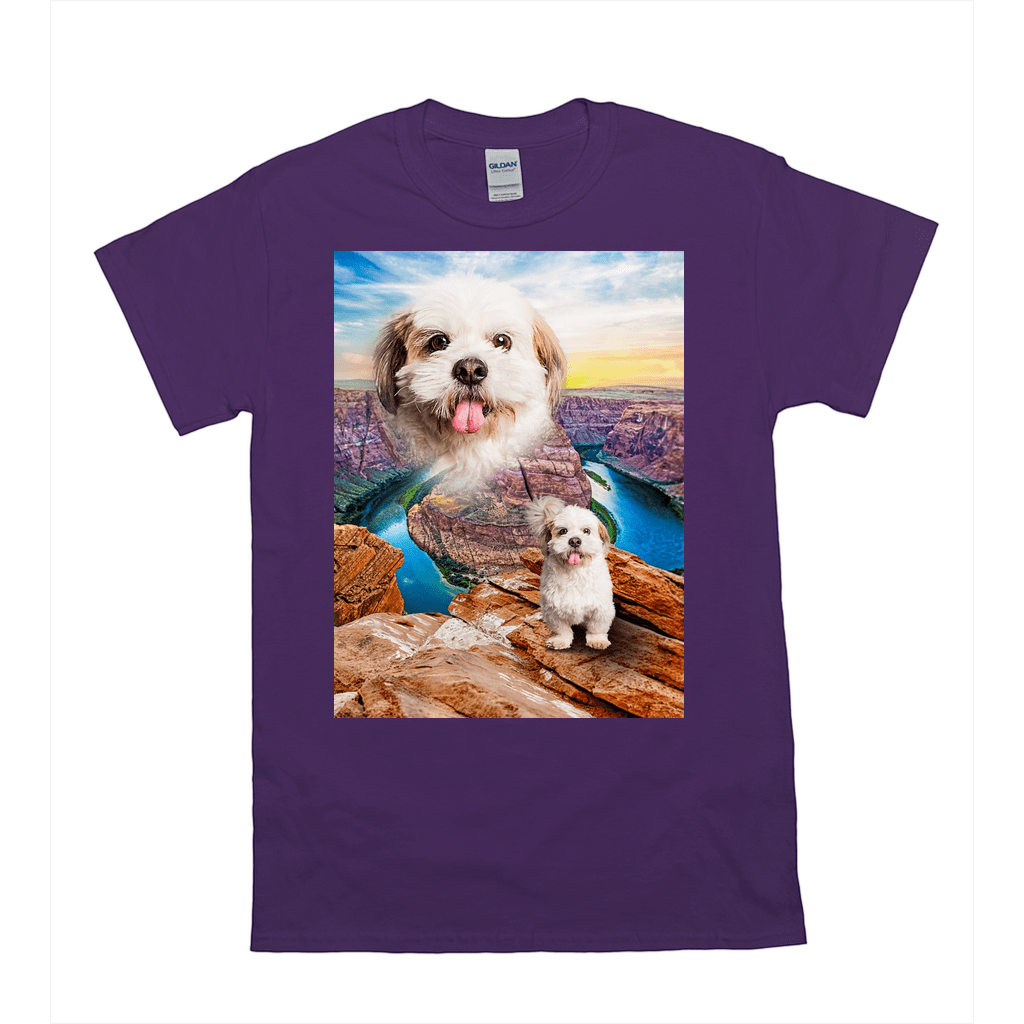 Camiseta personalizada para mascotas &#39;Majestic Canyon&#39; 