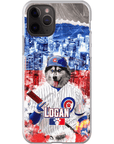 Funda para teléfono personalizada 'Chicago Cubdogs'