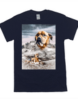 Camiseta personalizada para mascotas 'Majestic Snowy Mountain' 