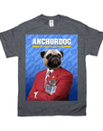 Camiseta personalizada para mascota 'Anchordog'