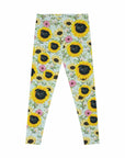 Leggings personalizados (Sunflower Sky: 1-4 mascotas)