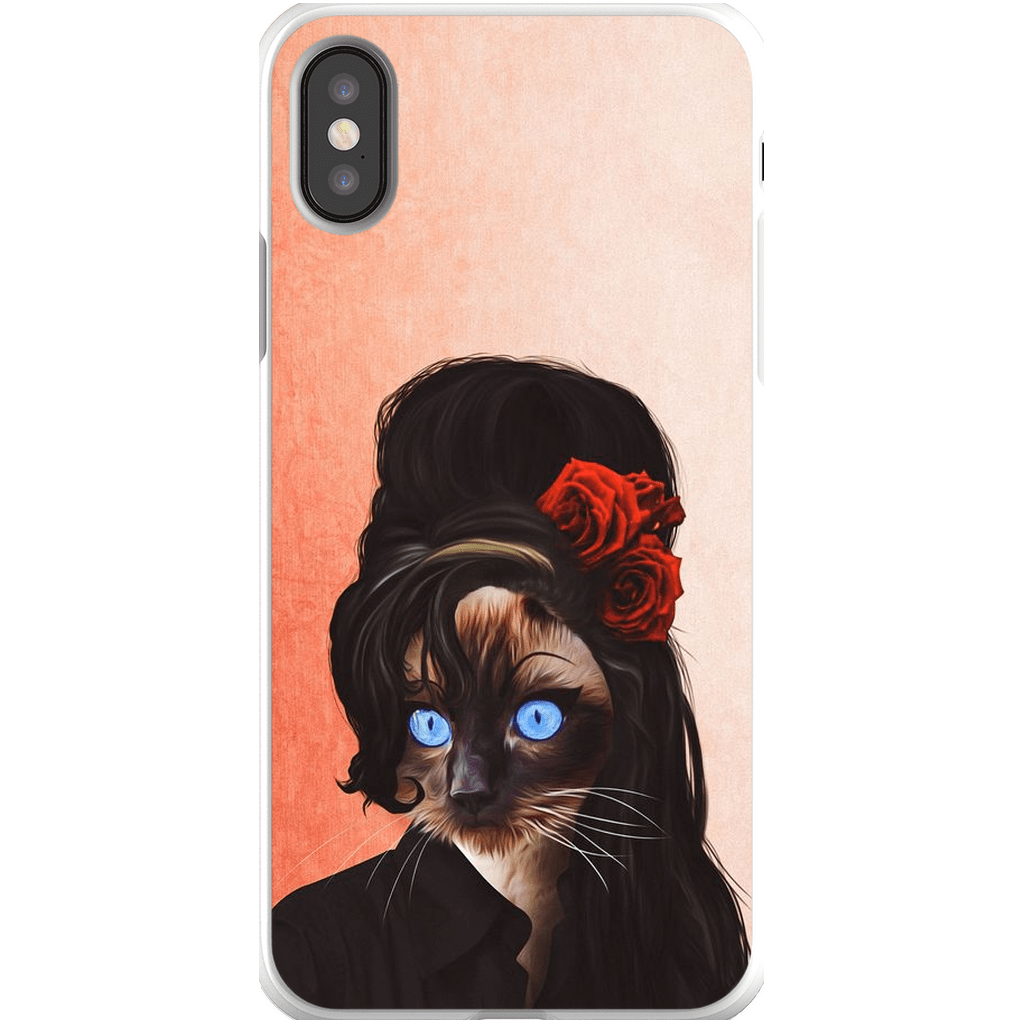 Funda personalizada para teléfono &#39;Amy Cathouse&#39;