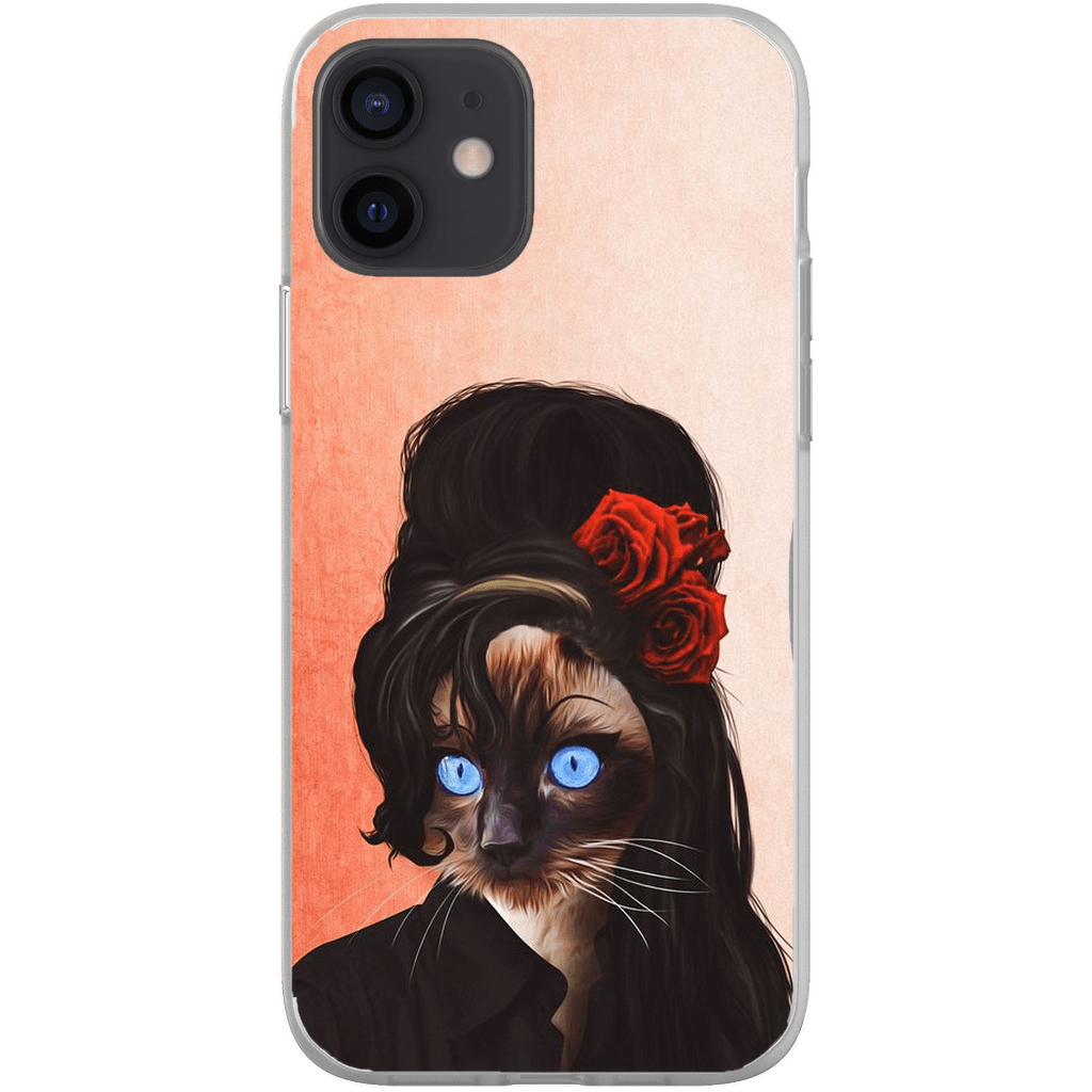 Funda personalizada para teléfono &#39;Amy Cathouse&#39;